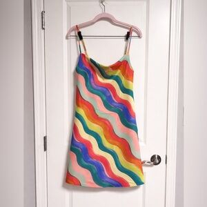 Forever 21 Multicolor Abstract Dress
